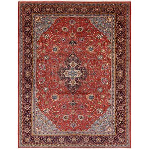 9' 10 x 13' Sarough Persian Rug