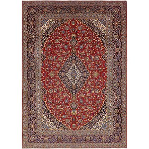 10' 2 x 14' 4 Kashan Persian Rug