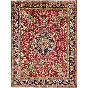 9' 8 x 12' 9 Tabriz Persian Rug