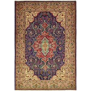 Unique Loom 6' 10 x 10' Tabriz Persian Rug