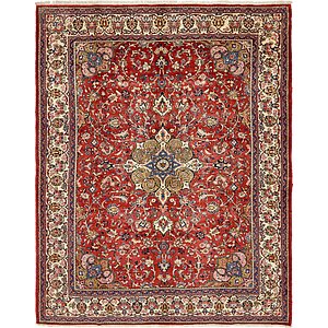 10' 2 x 12' 7 Meshkabad Persian Rug