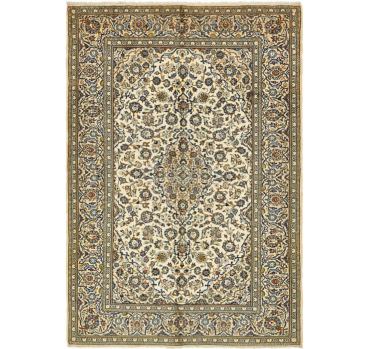 6' 6 x 9' 6 Kashan Persian Rug