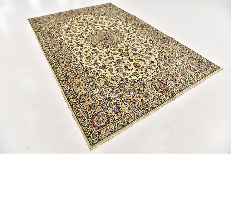 6' 6 x 9' 8 Kashan Persian Rug