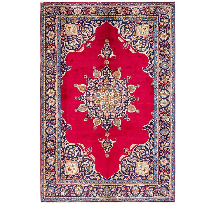 7' 3 x 11' Tabriz Persian Rug