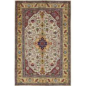 6' 6 x 9' 10 Tabriz Persian Rug