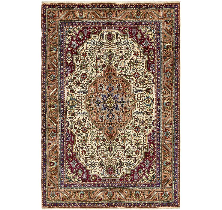 6' 8 x 10' Tabriz Persian Rug