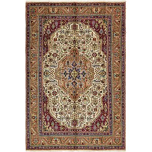 6' 8 x 10' 2 Tabriz Persian Rug
