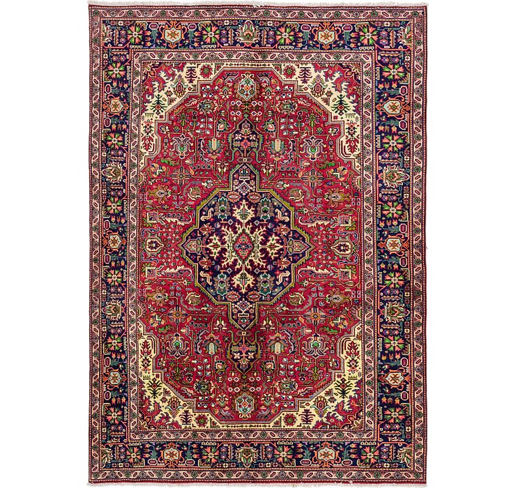 6' 6 x 9' 4 Tabriz Persian Rug