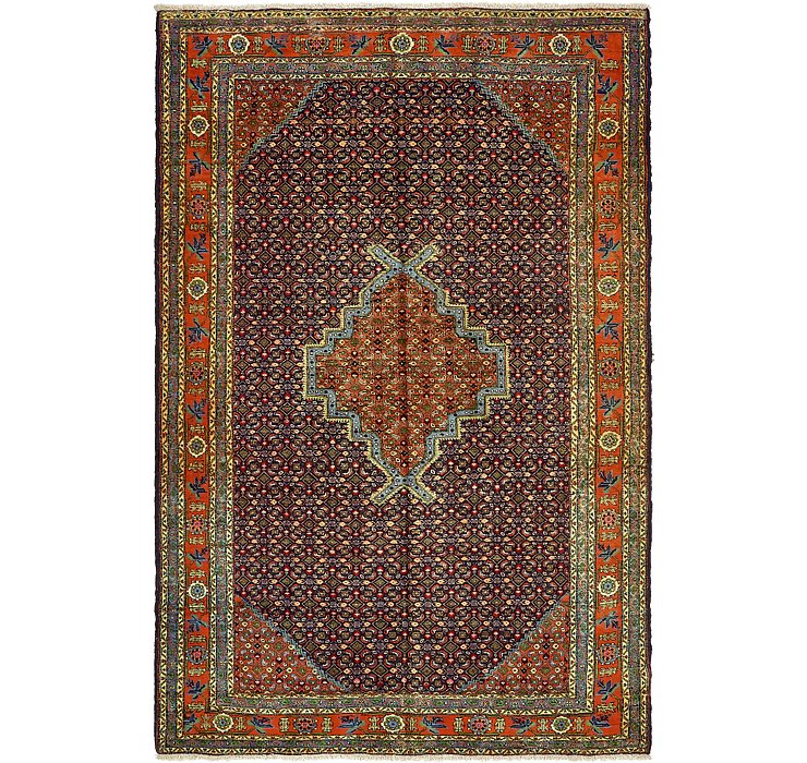 6' 6 x 9' 10 Tabriz Persian Rug