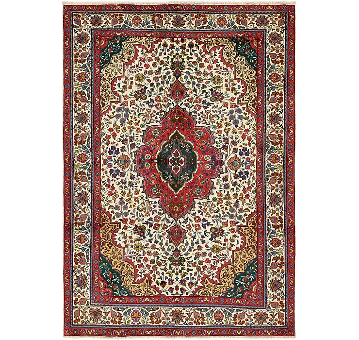 6' 7 x 9' 10 Tabriz Persian Rug