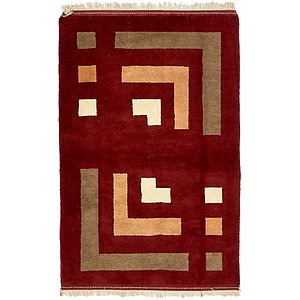 3' 4 x 5' 2 Kashkuli Gabbeh Persian...