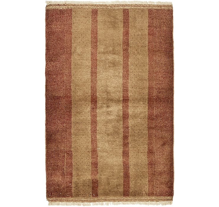 3' 5 x 5' 3 Kashkuli Gabbeh Persian...
