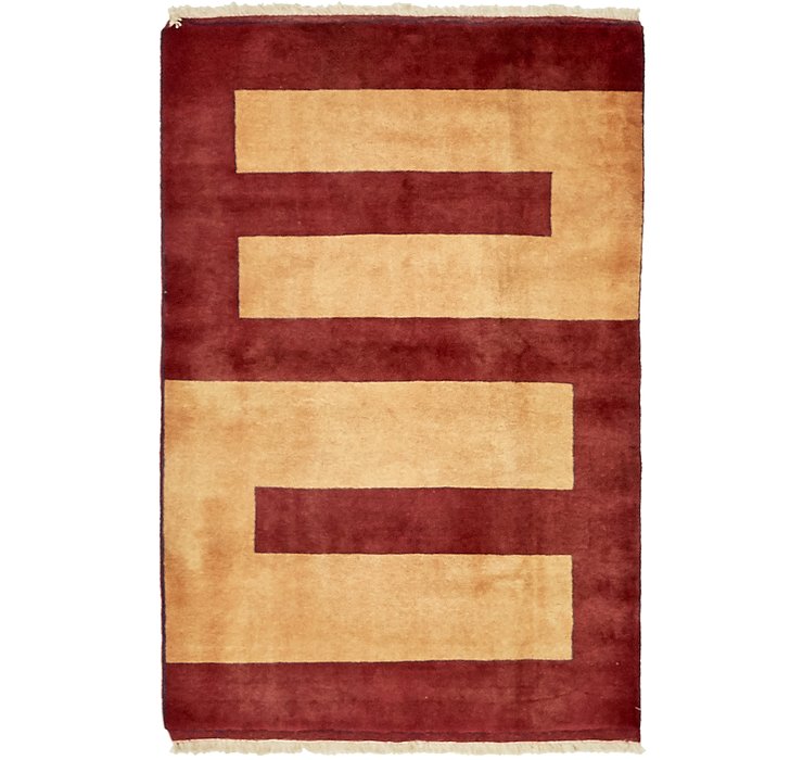3' 5 x 5' 1 Kashkuli Gabbeh Persian...