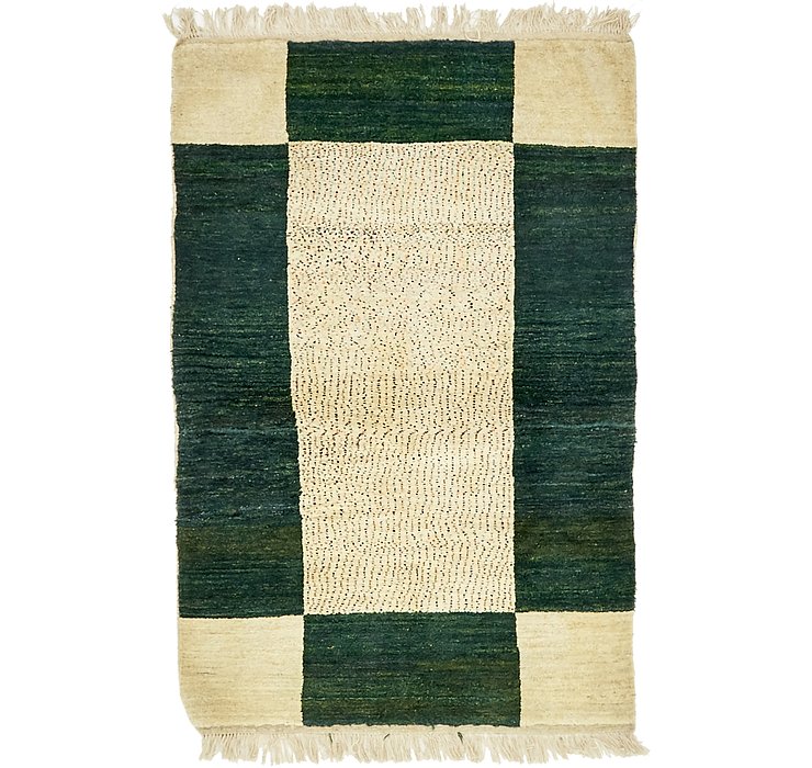 3' 5 x 5' 3 Kashkuli Gabbeh Persian...