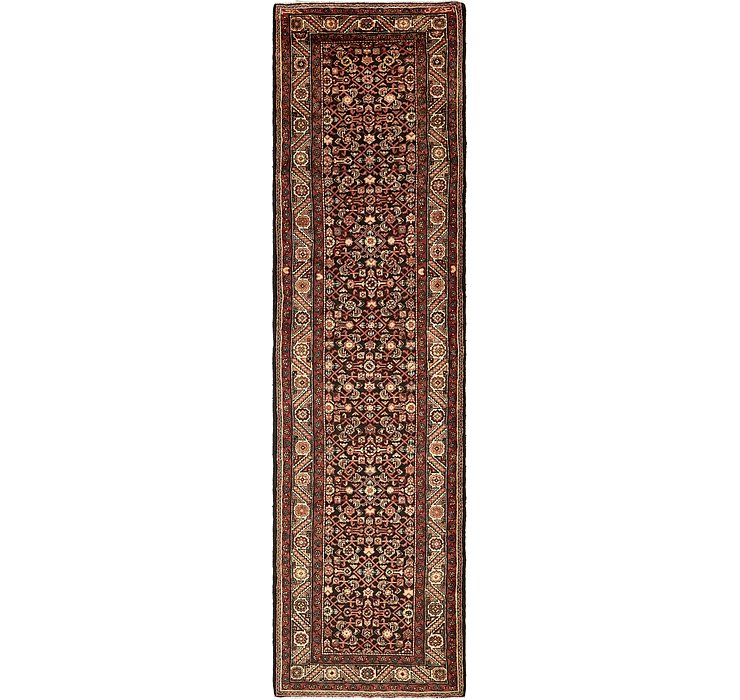 3' 9 x 14' 6 Hossainabad Persian Run...