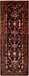 4' 3 x 11' 10 Hamedan Persian Runner Rug thumbnail