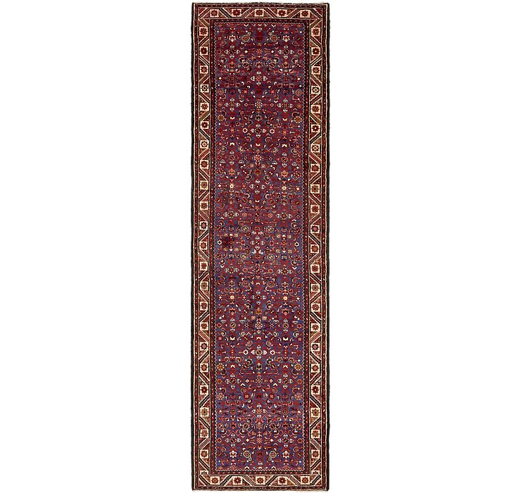 3' 9 x 14' Hossainabad Persian Run...