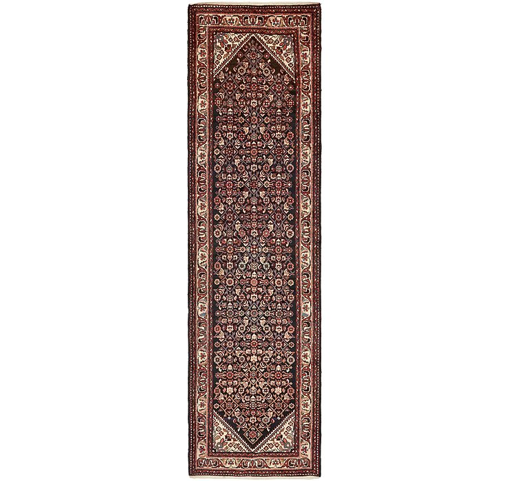 3' 8 x 13' 7 Hossainabad Persian Run...