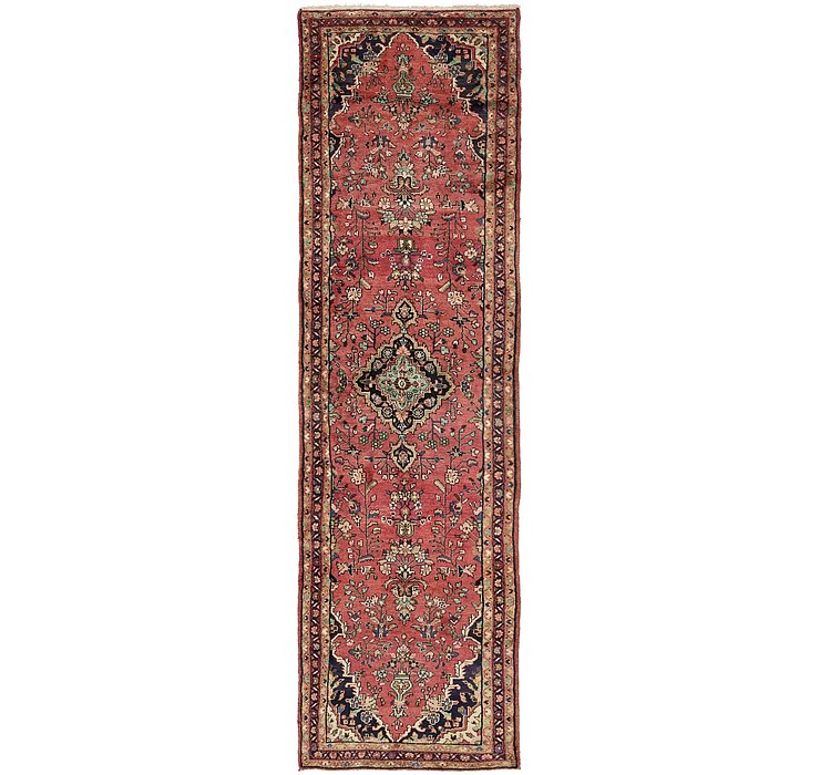 3' 6 x 13' Hamedan Persian Runner ...