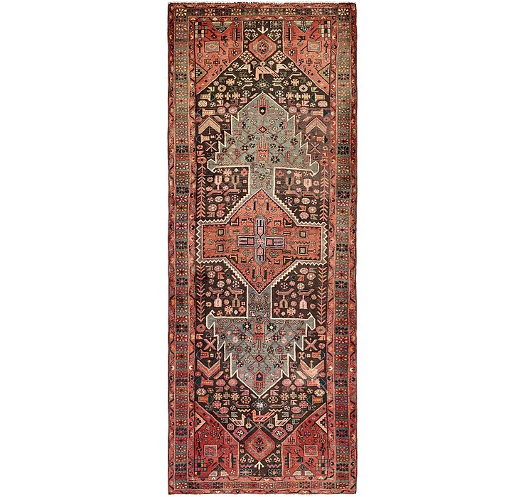 4' x 10' 1 Sirjan Persian Runner Rug