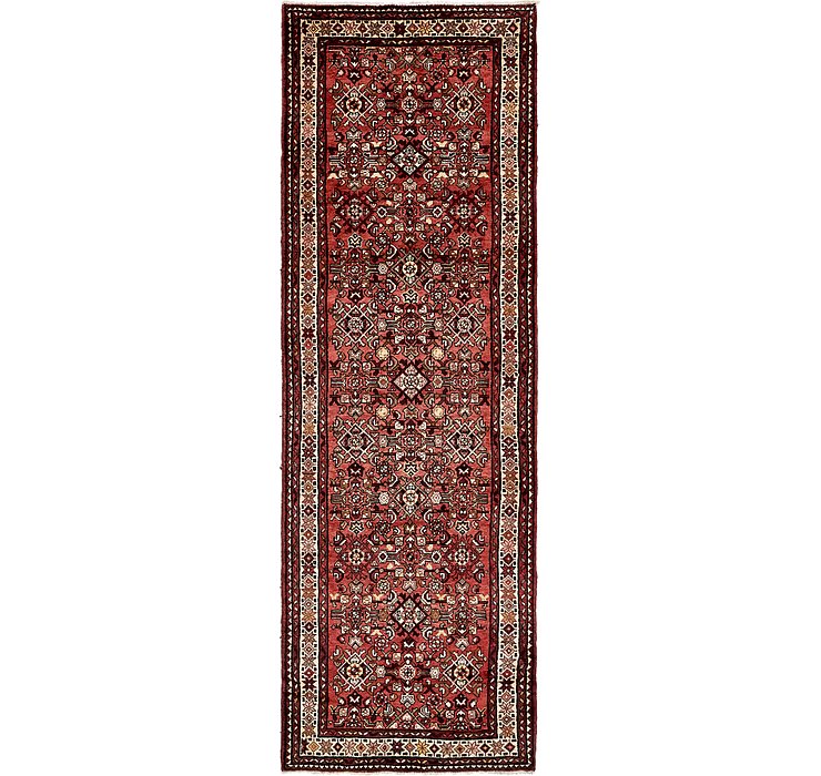 3' 6 x 10' 8 Hossainabad Persian Run...