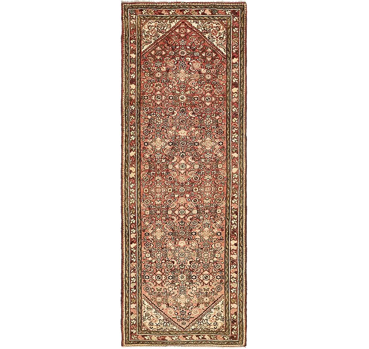 3' 7 x 9' 10 Hossainabad Persian Run...