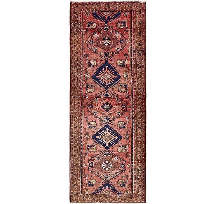 4' 2 x 11' Zanjan Persian Runner Rug