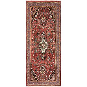 3' 9 x 9' 5 Hamedan Persian Runner ...