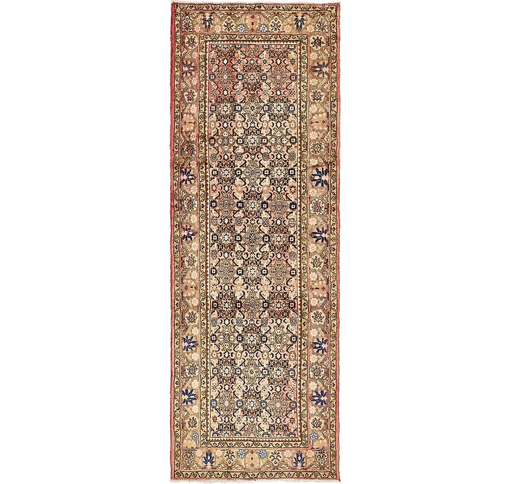 HandKnotted 3' 5 x 9' 7 Hossainabad Persian Run...