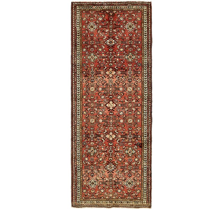 3' 8 x 10' 3 Hossainabad Persian Run...
