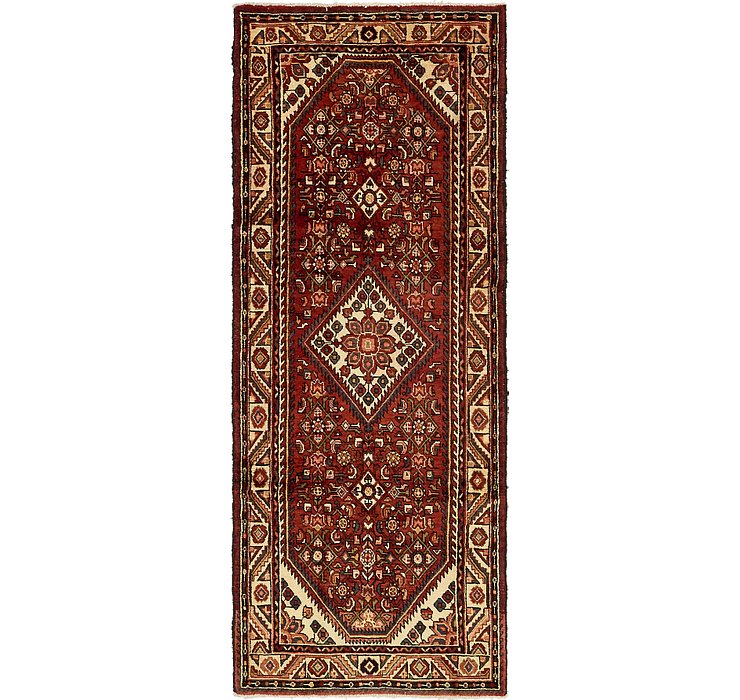 3' 9 x 9' 9 Hossainabad Persian Run...