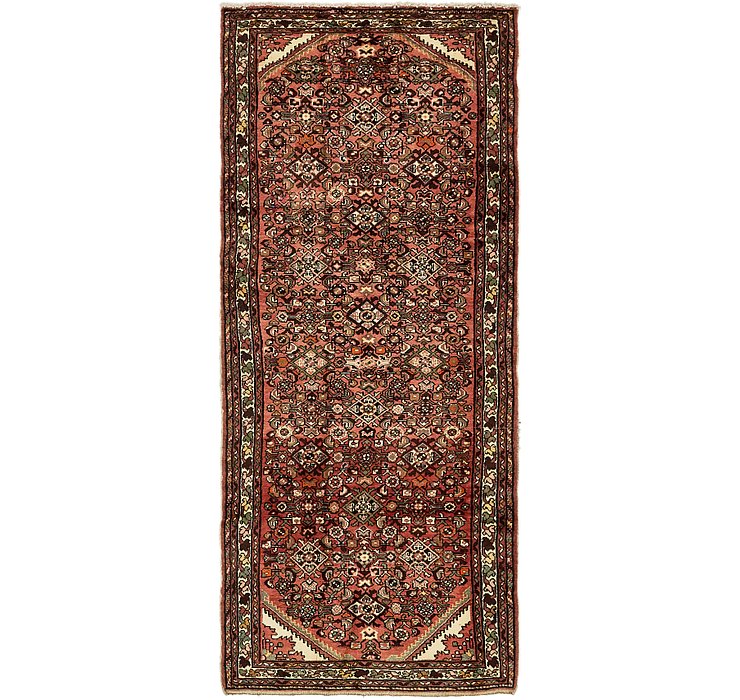 3' 10 x 9' Hossainabad Persian Run...