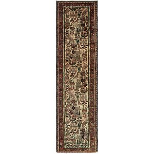 2' 5 x 9' 9 Roodbar Persian Runner ...