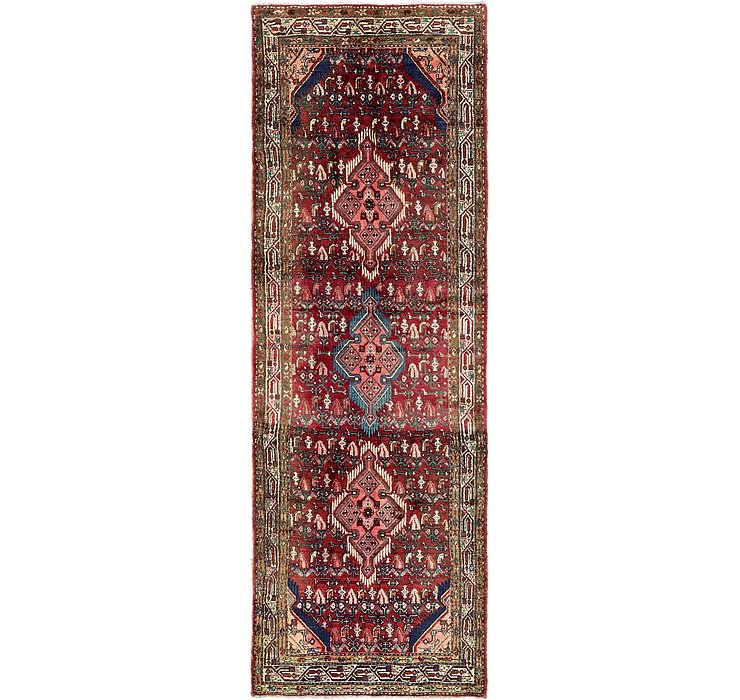 112cm x 312cm Hossainabad Persian Run...