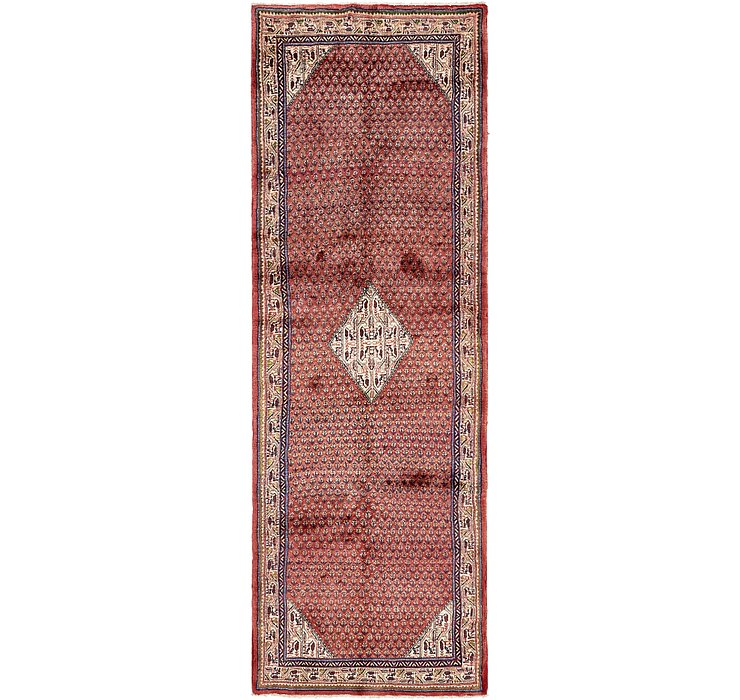3' 6 x 10' 3 Hossainabad Persian Run...