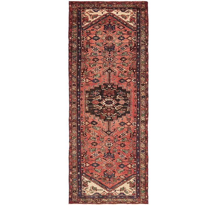 3' 7 x 9' 9 Zanjan Persian Runner Rug