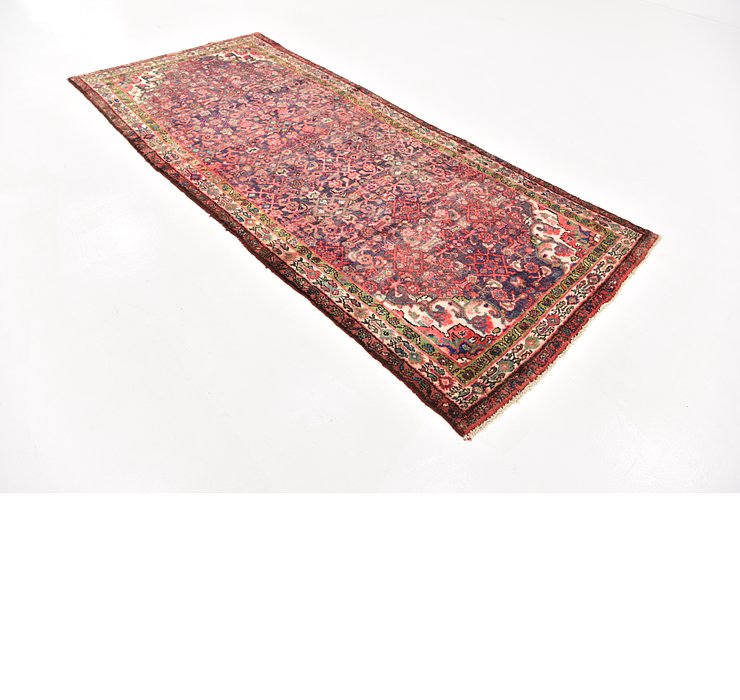 4' x 9' 4 Hossainabad Persian Run...