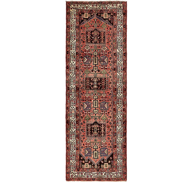 105cm x 297cm Saveh Persian Runner Rug