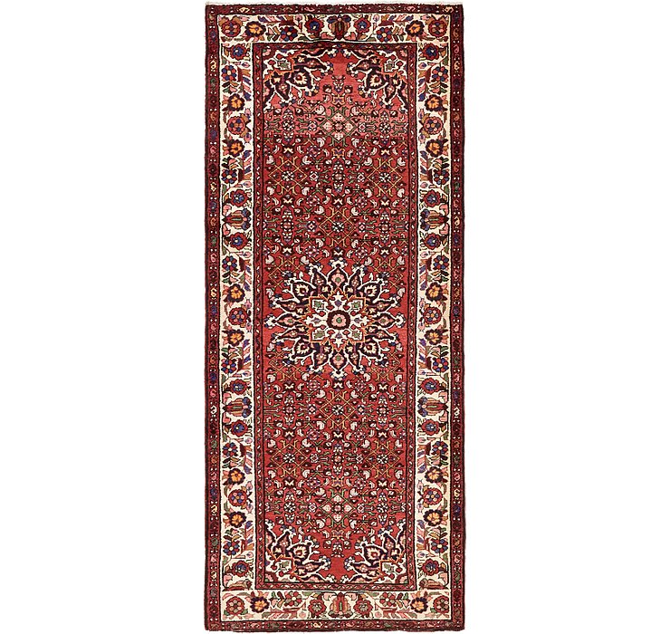 4' x 9' 6 Hossainabad Persian Run...