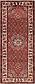 4' x 9' 6 Hossainabad Persian Runner Rug thumbnail