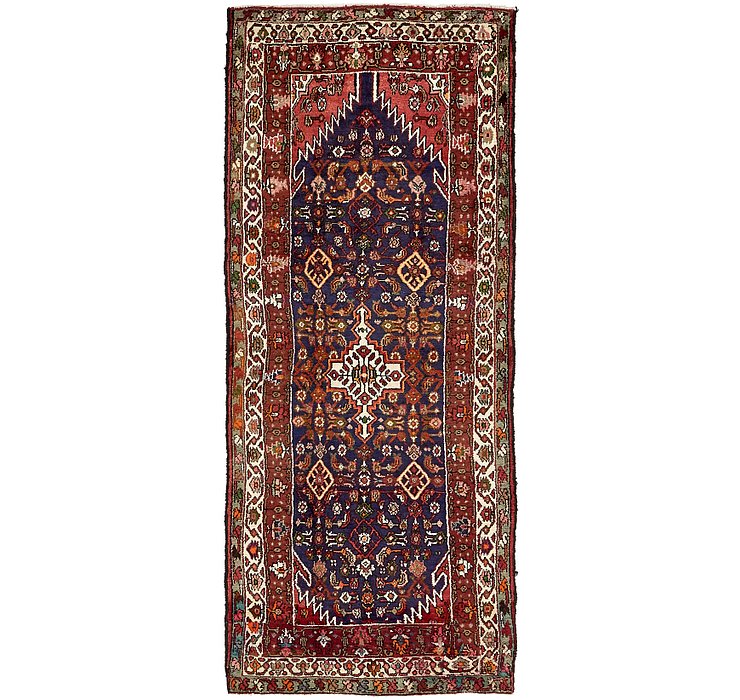 3' 8 x 8' 10 Hossainabad Persian Run...
