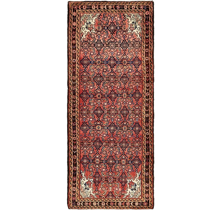 4' x 9' 5 Hossainabad Persian Run...