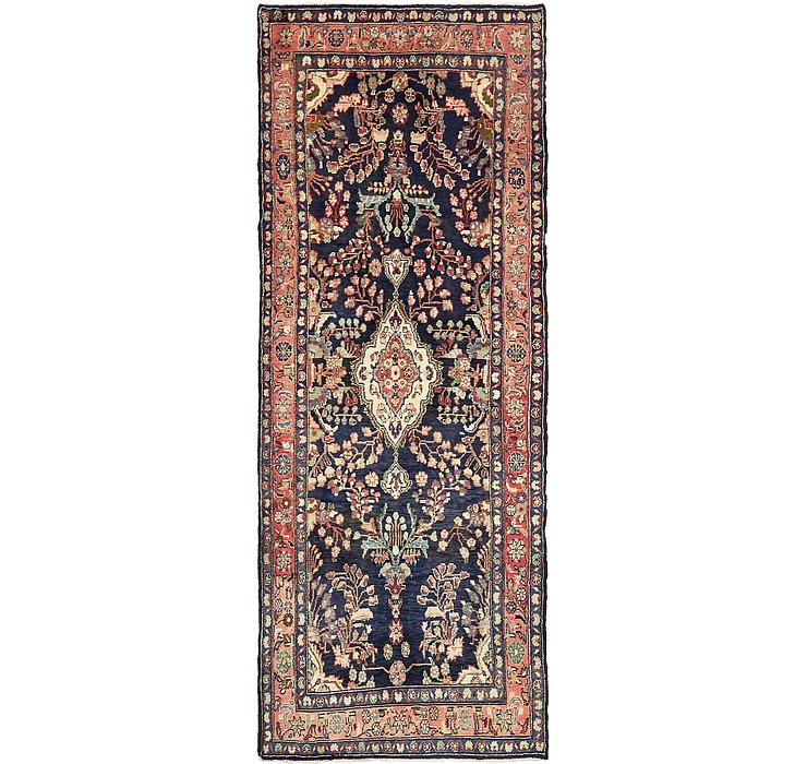 3' 8 x 9' 7 Hamedan Persian Runner ...