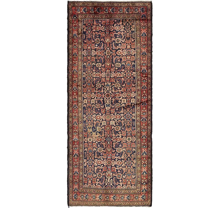 3' 8 x 9' 3 Hossainabad Persian Run...