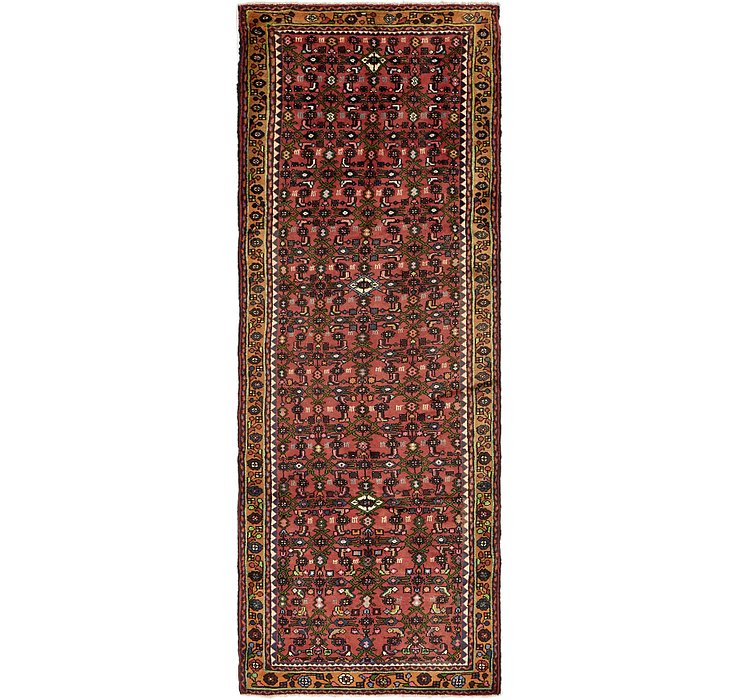 3' 5 x 9' 6 Hossainabad Persian Run...