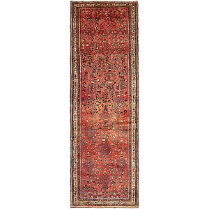 3' 6 x 9' 10 Hossainabad Persian Run...