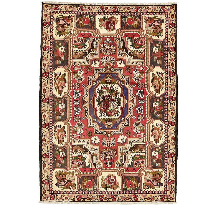 4' 9 x 6' 9 Bakhtiar Persian Rug