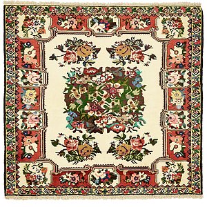 Unique Loom 4' 6 x 4' 11 Bakhtiar Persian Square...