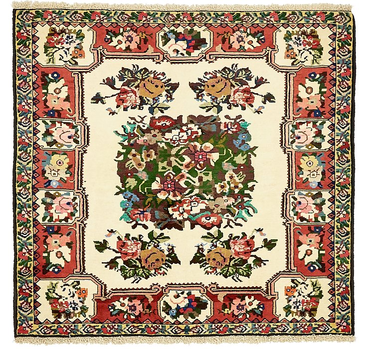 4' 6 x 4' 11 Bakhtiar Persian Square...