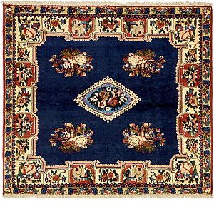 4' 10 x 5' 5 Bakhtiar Persian Square...